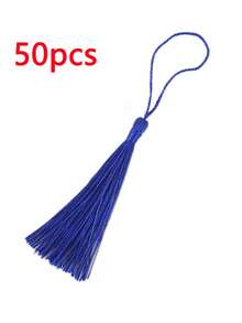 50 chiếc/gói, tua rua 13cm, thích hợp để may phụ kiện rèm cửa, trang trí đám cưới DIY. - 50 tua rua - Xem 10