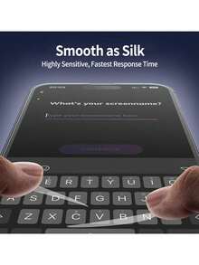 XINHONGYU Matte Anti-Peeping Tempered Glass Screen Protector, Comes With Installation Tool And Auto-Alignment Tool, Suitable For 17 Pro Max/17 Pro/17 Air/17/16 Pro Max/16 Pro/16 Plus/16E/16/15 Pro Max/14 Pro Max/13 Mini/12/11 Series, Full Coverage, Anti-Fingerprint, Anti-Drop, Scratch-Resistant - Black 1pc - View 5