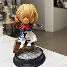 1pc Cute Violet Evergarden Anime Figurine, Eternal Garden Series, Otaku Desk Decor - Multicolor - View 4