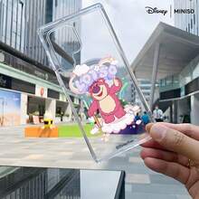 Disney Toy Story Lotso Rainbow Cloud Design Phone Case Transparent Magnetic Shockproof Case Suitable For Samsung S26 Ultra/S26 Edge/S26 Plus/S26/S25 Ultra/S25 Plus/S25/S25FE/S25Edge/S24Ultra/S24Plus/S24/S24FE/S23FE/S23Ultra/S23Plus/S23/S22Ultra/S22Plus/S22/A15/A16/A17/A35/A36/A37/A54/A55/A56/A57 Stocking Stuffers The Girlfriend - Transparent - View 5