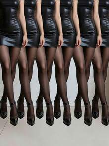 2/1 Cặp Áo Ngực Không Dây, Vô Hình, Tự Dính, Nâng Ngực, Cổ Thấp, Áo Ngực Dính Không Lưng - màu đen - Xem 7