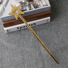 1pc Plastic Fairy Wand Star Wand Princess Angel Wand Birthday Party Wedding Christmas Cosplay Halloween Prop (May Deform During Transport, Please Do Not Buy If You Mind) 1/2/5/8pcs - Multicolor - View 4