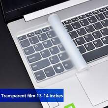 Universal Laptop Keyboard Cover Protector, 13-14 Inch & 15-17 Inch, Transparent Dust-Proof Protective Film - View 12