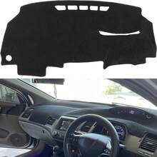 适用于 2006-2011 款思域的防滑仪表盘垫/地毯 - 彩色 - 查看 8