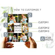 Custom Photo Gifts For Mother's Day, Customized Mom Name & Photo Transparent Plaque, Personalized Photo Frame, Personalised Mum Or Mom Photo Print - F-mother's Day Photo Frame - View 3