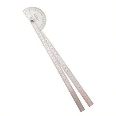 Stains Steel Angle Gauge 180 Ree Adustable Semi Circular Protrac Suitable  Angled Installation Enginee Surveng Arcctural Design