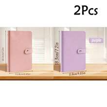 1Pc/2Pcs 2026 New Style Banknote Storage Album, Made Of PU, Can Hold 100 Banknotes, Comes With Banknote Photo, Stamp, Bank Card Storage Album 1pc A6 Extra Large Capacity Cash Storage Book, Includes 50 Best Gifts, Suitable For Various Holidays - Savings Book - View 22