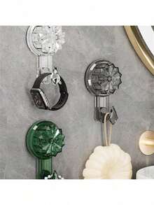 奢华强力吸盘挂钩，衣钩，包包钩，钥匙钩，浴室挂钩，免打孔钻石挂钩，返校季必备 - 彩色 - 查看 11