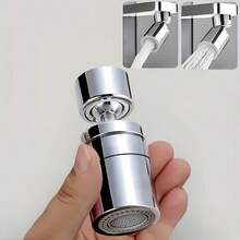 气泡水龙头，水龙头出水嘴，水龙头出水嘴替换头，360°旋转水龙头。优雅小巧的厨房和浴室水龙头，水槽气泡清洁装置。配备两种清洁模式，适用于厨房和浴室水槽水龙头。 - A - 查看 6