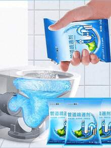10/30包强力管道疏通剂，快速起效的水槽和排水管清洁剂，适用于厨房水槽、马桶和管道堵塞清除。 - 粉狀 - 查看 2