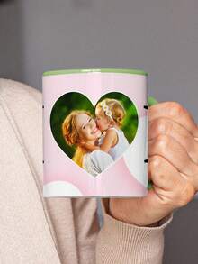 1pc 11oz/15oz Custom Mother's Day Mug, Personalized With Photos And Text, A Unique Gift For Mom - Style 2 - View 5