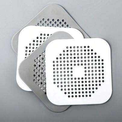 Silicone Drain Cover, Kitchen Sink Strainer, Bathroom Hair Catcher, Suction Cup Filter Net