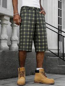 男士休闲印花短裤 - 彩色 - 查看 6