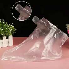 100 chiếc vớ dưỡng ẩm dùng một lần, túi ngâm chân bằng nhựa PE, dụng cụ chăm sóc và trị liệu chân. - 100 chiếc - Xem 3