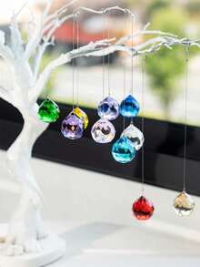 12 Mặt dây chuyền bắt sáng pha lê, Trang trí nhà cửa, Mặt dây chuyền pha lê acrylic, Trang trí cửa sổ, Đồ trang trí treo, Trang trí nhà cửa, Trang trí phòng, Đồ bắt sáng cửa sổ trong nhà, Với hạt pha lê và mặt dây chuyền hình cầu vồng, Đồ trang trí treo tường pha lê, Đồ bắt sáng tạo cầu vồng, Trang trí mùa hè, Trang trí nhà cửa, Trang trí phòng, Đồ trang trí Giáng sinh, Cuộc sống gia đình Giáng sinh, Quả cầu Giáng sinh, Đồ trang trí cây Giáng sinh, Trang trí phòng Giáng sinh, Giáng sinh - Nhiều màu - Xem 5