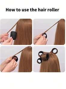 Bộ 25 món dụng cụ uốn tóc và kẹp tóc, bao gồm 12 ống cuốn tóc và 12 kẹp tóc hình vịt, kèm theo ống cuốn tóc, kẹp và lược, dụng cụ uốn tóc chuyên nghiệp, phụ kiện tạo kiểu tóc DIY. - Nhiều màu - Xem 8