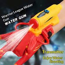 Lanzador de pistola de agua en forma de araña, juguete tecnológico, pistola de agua tipo superhéroe, accesorio de enfriamiento de verano para niños - Multicolor - View 6