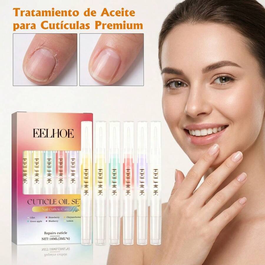 EELHOE Nail Art Pens - Kit De Aceite Para Cutículas - View 1