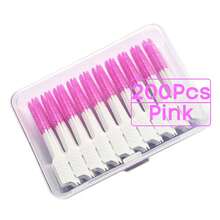 Vaclav 50/100/150/250pcs Soft Silicone Dental Floss Picks, Disposable Tooth Cleaning Floss Sticks With Case - Multicolor - View 7