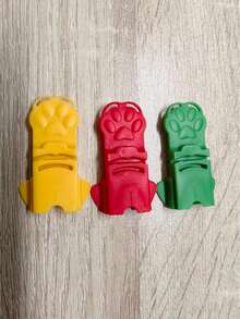 6 piezas Abridor de botellas con forma de pata de gato, abridor de latas de fácil extracción, giratorio y a prueba de polvo, apto para fiestas, barbacoas, campamentos y viajes - Multicolor - Ver 9