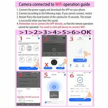 1个迷你无线家用子弹头隐藏摄像头，无线网络WiFi安全监控摄像头，USB供电无需电池，具有高清夜视功能、移动侦测、手机远程控制，易于安装，适用于室内外宠物、老人监控/家庭/录像/取证。 - 黑色 - 查看 8