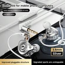 KZ VAORLO 3.5mm AUX/Type-C 数字 9D 高保真深沉低音耳机，适用于音乐、运动、游戏，带麦克风，有线入耳式耳机，兼容三星安卓电脑 - 彩色 - 查看 21