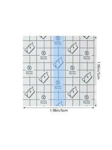 Bộ 1/4/5 miếng dán nâng cơ silicon tái sử dụng, dùng cho má, trán, mặt, chăm sóc da vùng mắt. - Màu xanh lam - Xem 12