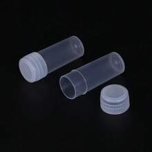 50pcs Transparent Plastic Needle Tubes, Cross Stitch Needle Storage Containers, Sewing Handcraft Needle Holders - Multicolor - View 3