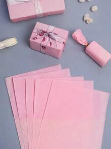 50 tờ giấy mỏng màu hồng, giấy gói màu trắng, số lượng lớn, thích hợp cho các dự án DIY đám cưới, sinh nhật, đồ thủ công đóng gói ngày lễ, túi quà, tiệc cưới, sinh nhật, đồ thủ công DIY ngày lễ, lễ tốt nghiệp, sinh nhật và nhiều dịp khác. - Hồng - Xem 7