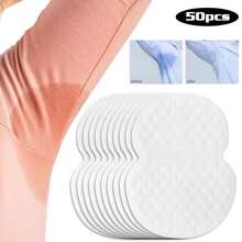 50Pcs/25Pairs Disposable Underarm Armpit Sweat Pads Stickers Shield Guard Absorbing FCC - Fcph 50pcs Pads - View 11