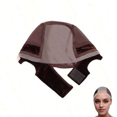 Lace Velvet Wig Headband Mesh Cap Breathable Elastic Headgear Accessory Managing Loose Hair
