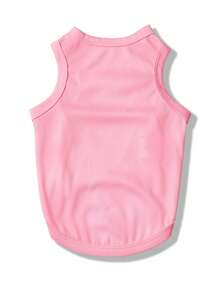 The 3estie 3eastie 2pcs Polyester Solid Color Vest, Colorful Design Anti-Flea, Reduce Shedding, Insulation & Breathable For Indoor/Outdoor Cats & Dogs - Multicolor - View 8