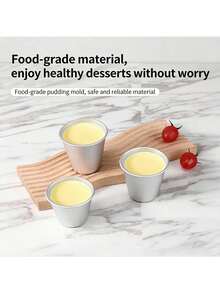 1 khuôn bánh mini, khuôn làm bánh pudding, thạch, khuôn pudding caramel tự làm, khuôn bánh nhỏ, khuôn làm bánh pudding tại nhà, dụng cụ làm thạch tráng miệng, thích hợp cho Giáng sinh, Halloween, Ngày của Mẹ, tiệc sinh nhật, các ngày lễ, làm bánh tại nhà. - Xem 7