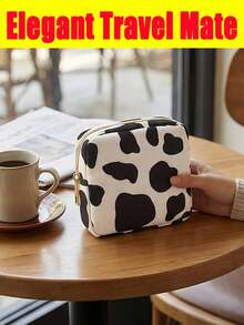 Cute Mini Bow Zipper Cosmetic Bag, Multi-Color Sanitary Pad Storage Pouch, Women/Girls Portable Toiletry Organizer Bag For School, Work, Travel, Cruise, Beach, Holiday - Essential Accessory - Multicolor - View 8