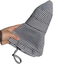 Women's Houndstooth Bucket Hat, Versatile Wide Brim Outdoor Sun Hat For Summer,Beach,Vacation - Multicolor - View 3