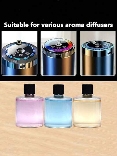 1pc Refill For Smart Car Diffuser, Air Freshener Accessory And Car Interior Decor, Easily Refill Your Diffuser; Individually Packaged For Convenient Use. Multiple Fragrance Options Available.