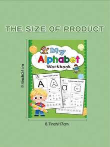 48 Page Abc Writing Practice Book, A-Z Letter Exercises For Preschool And Elementary School, Fun Early Writing Workbook - Training Book - View 7