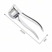 1pc Garlic Press, Manual Garlic Mincer, Garlic Crusher, Ginger Mincer, Kitchen Gadget Home Essentials Kitchen Gadgets Kitchen Essentials - Small - View 8