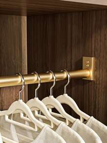 10 pièces/20 pièces, Noir/Blanc/Rose/Gris, Cintres sans couture floqués pour la maison, Porte-vêtements antidérapants, Professionnel pour l'organisation de la penderie, Rangement économe en espace, Anti-déformation durable - Taille unique - Voir 5