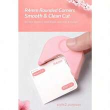 3-In-1 Mini Corner Rounder, R4/R7/R10mm Corner Cutter, DIY Paper Trimmer, Card Scrapbook Hole Punch - Multicolor - View 10