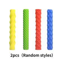 High-Quality Soft Silicone Pen Grip, Flexible & Resilient To Relieve Stress, Corrects Grip Posture, Prevents Hand Pain & Calluses, Professional Design, Student & Office Worker Essential, Adorable & Practical Stationery, Available In Multiple Colors - Multicolor - View 13