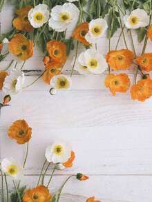1/2/4pcs Artificial Poppy, 59cm Long, With 4 Flowers, Simple And Modern Style, Can Be Bent And Does Not Fade - Used For Diy Flower Wall, Scene Layout, Living Room And Bedroom Vase Flower Arrangement, Wedding, Party, Home Decoration, Desk Stuffing,Room DecorDIY Florals/Centerpieces, Home/Kitchen/Office Decorations |Gifts For Her - Multicolor - View 7