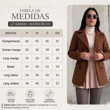 Fleece-Lined Sweatshirt Jacket, Fleece Overcoat, Winter And Autumn Fashion, Elegant Women's Fashion, Fold-Down Collar. - 灰色 - 查看 5