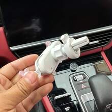 Giá đỡ điện thoại gắn gương chiếu hậu hình hoa có thể điều chỉnh mới - Dễ thương, dễ lắp đặt, giá đỡ điện thoại gắn vào cửa gió điều hòa, có thể tháo rời, có thể giặt, bền, vừa khít với mọi loại xe và đáng tin cậy. - Giá đỡ điện thoại hình hoa - Xem 5