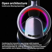 无线降噪耳机带麦克风，电脑游戏耳机，便携式蓝牙降噪耳机 - 查看 5