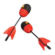 Zing Zooperball - Paquete de 2 pelotas de larga distancia súper rebote y lanzamiento para interiores y exteriores para edades de 8 años en adelante - como en la foto - Ver 1