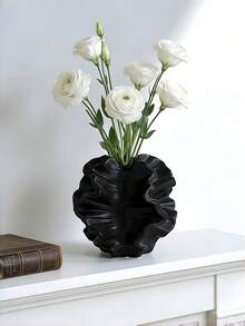 1pc Nordic Style Resin Origami Flower Pot, Suitable For Decorating Living Room Desk - Origami - View 2