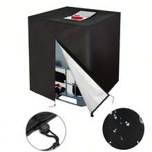 1pc 1000L IBC Tote Tank Cover, Outdoor Water Container Sun Protection, Waterproof Fit For 275 Gallon IBC Tote Tank - Multicolor - View 7