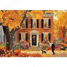 Trò chơi ghép hình bằng giấy 1000 mảnh, phong cách tranh sơn dầu phong cảnh, giúp giảm căng thẳng và rèn luyện trí não. - Nhiều màu - Xem 3