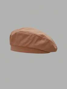 1 女士贝雷帽，法式艺术家经典画家贝雷帽，秋冬时尚画家帽，复古休闲风帽子，夏季，沙滩 - 彩色 - 查看 2